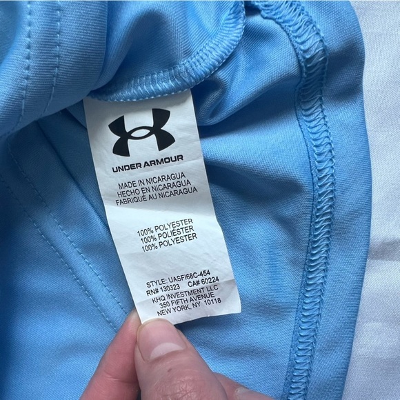 Under Armour Activewear Baseball Matching Shorts Set Size 12 Months - Picture 7 of 12